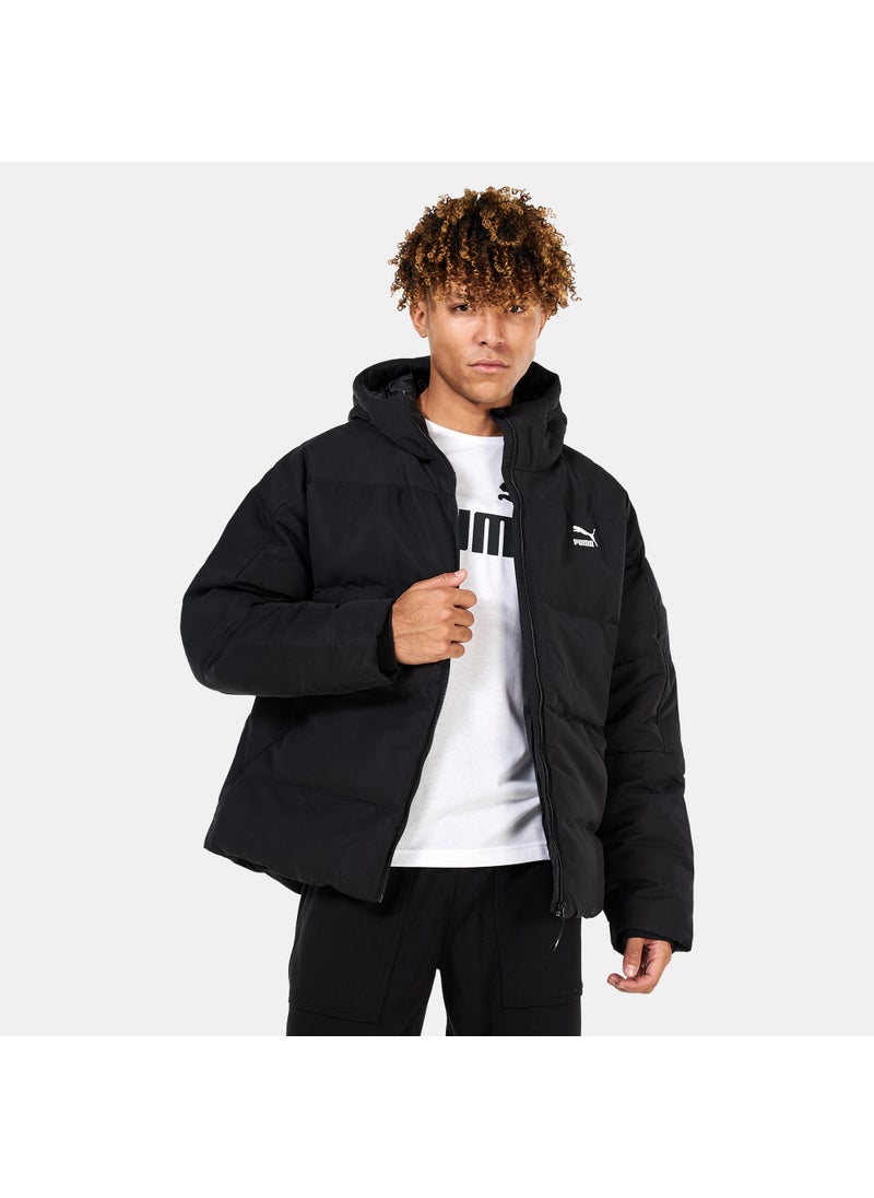 Men's Hooded Down Puffer Jacket