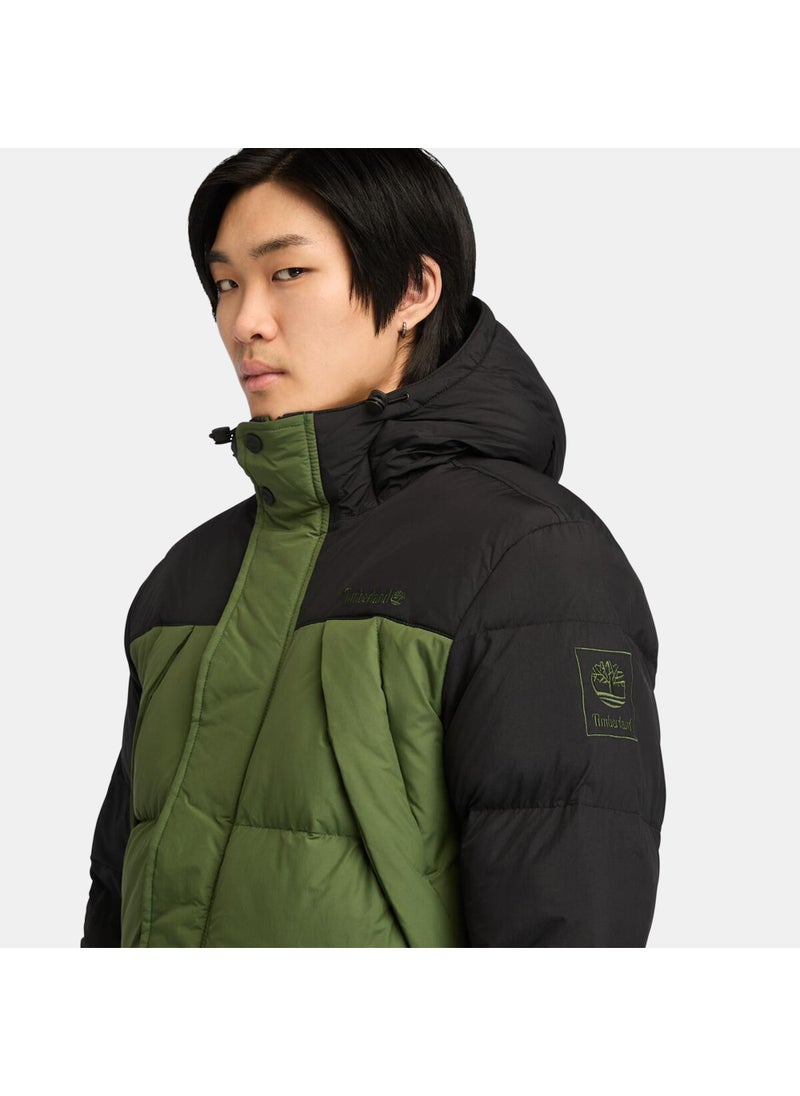 Men's Durable Water-Repellent Puffer Jacket