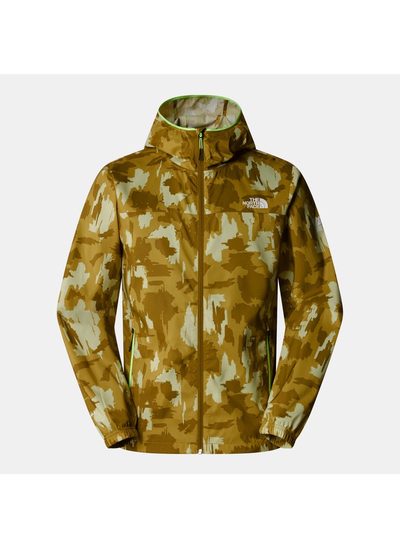 Men's Mountain Athletics Printed Hooded Wind Jacket