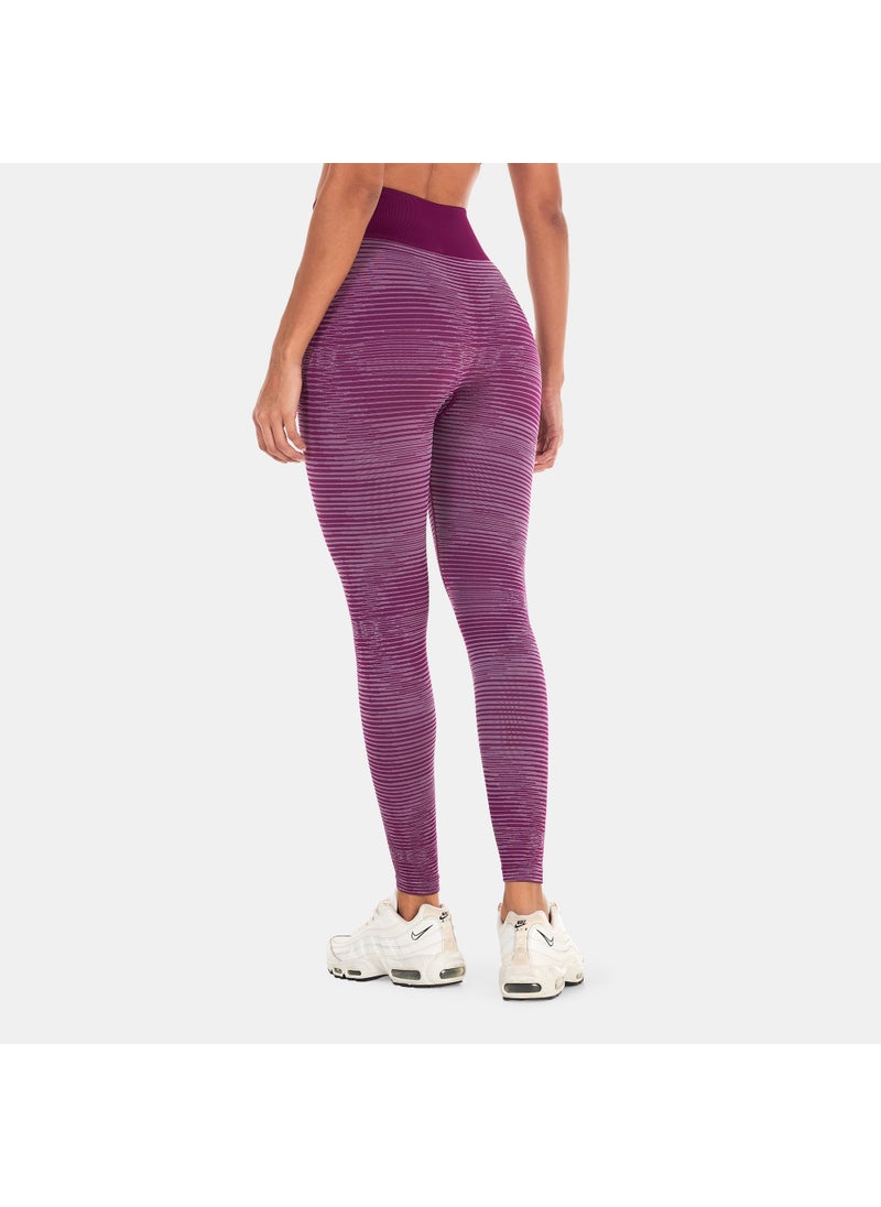 Women's Infinity Stripe Seamless Leggings