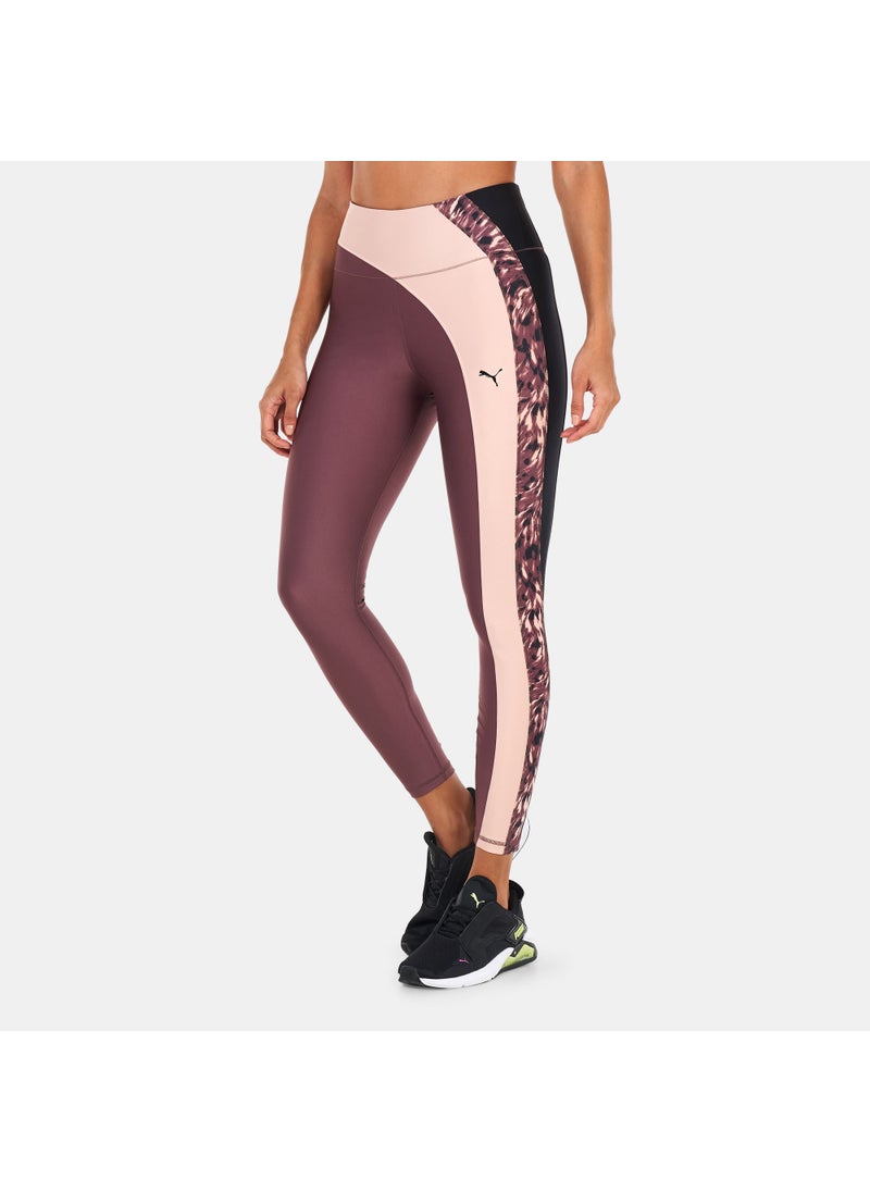 Women's Safari Glam Full Length Training Leggings