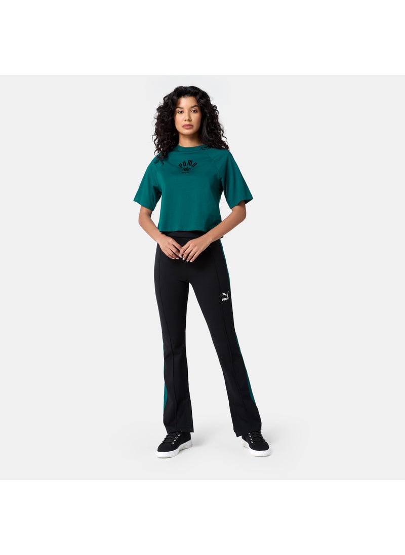 Women's PLAY LOUD T7 Flared Leggings