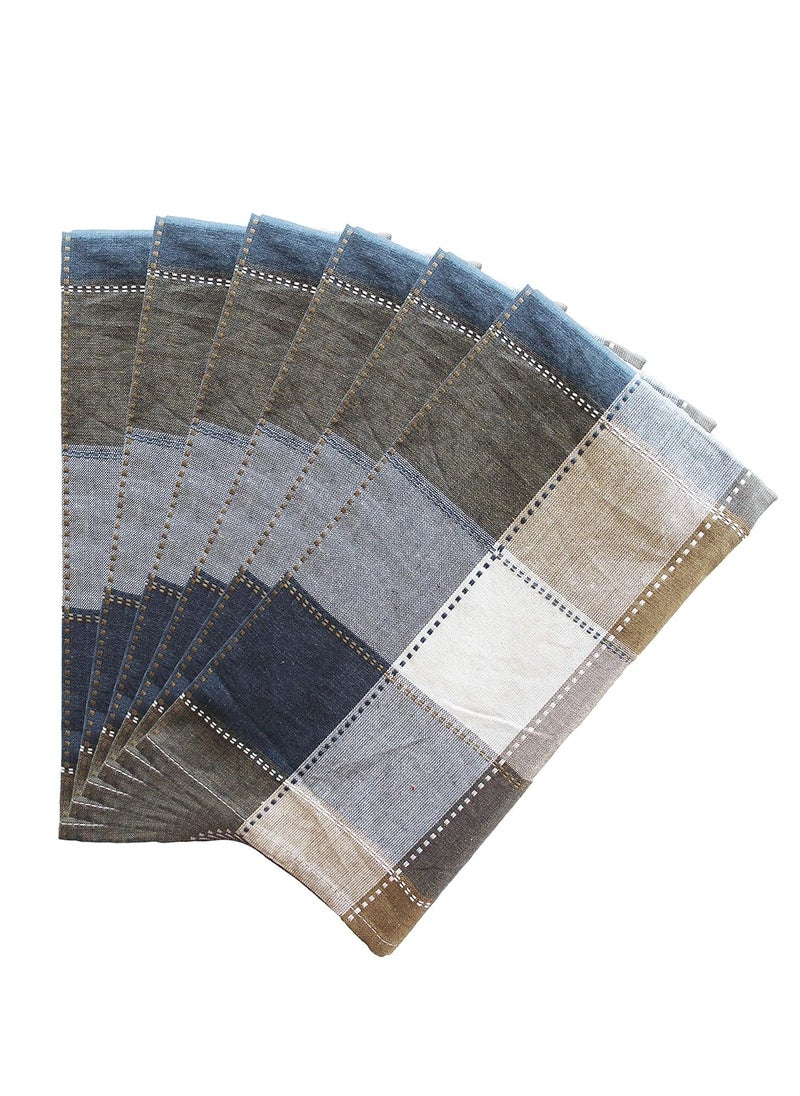 AIRWILL Cotton Kitchen Towels Multicolour Pack of 6 pcs