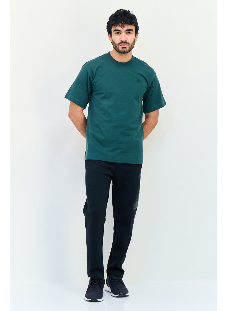 Men Sportswear Fit Short Sleeve Outdoor T-shirt, Green