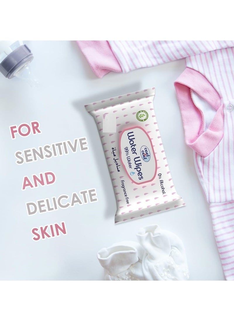 Ultra Sensitive Fragrance Free Water Wipes 96 Pcs Pack