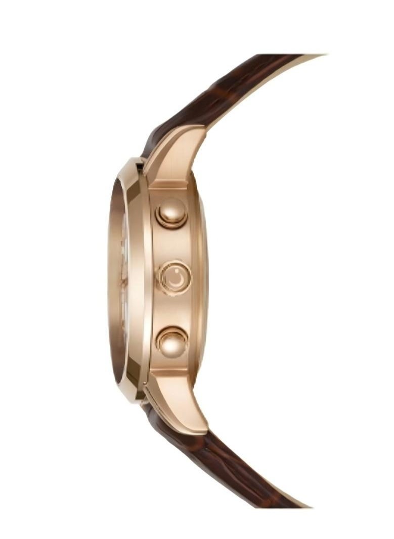 Luxury Luxury Brown Leather Watch WA-10RBL