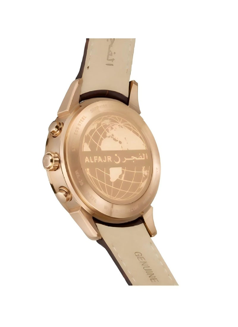 Luxury Luxury Brown Leather Watch WA-10RBL