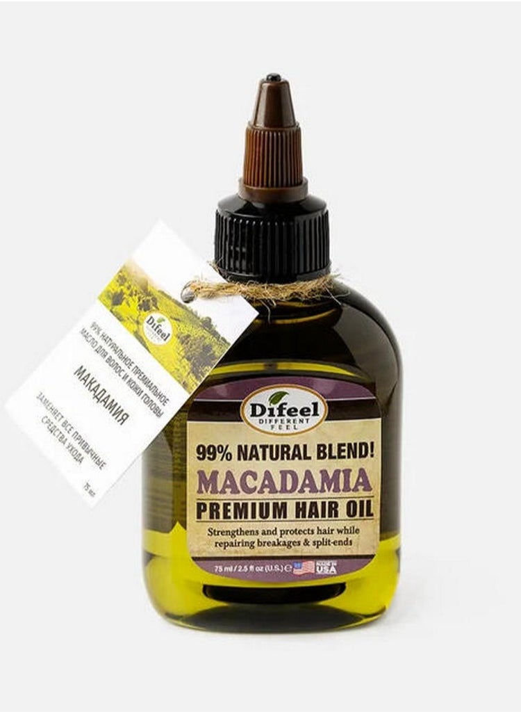 Macadamia Natural Blend Premium Hair Oil 75 ML