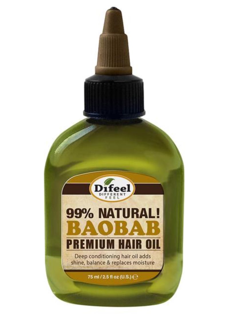 Premium Natural Blend Hair Oil Baobab 75 ML