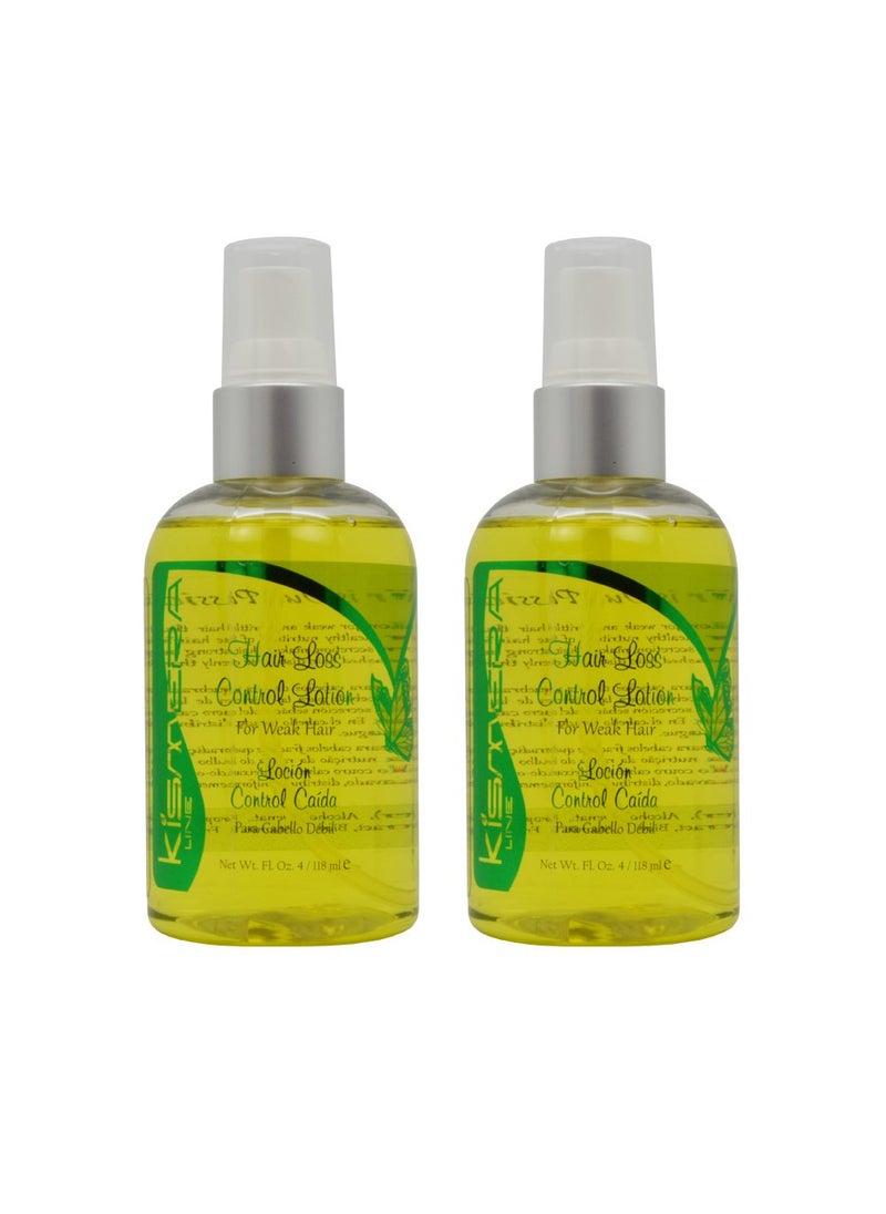 Kismera Line Hair Loss Control Lotion 4oz Set of 2 by Kismera