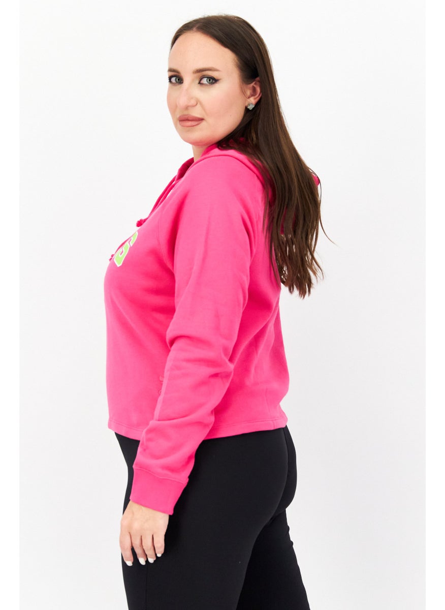 Adidas Originals x Disney Women Sportswear Fit Brand Logo Hoodie, Pink