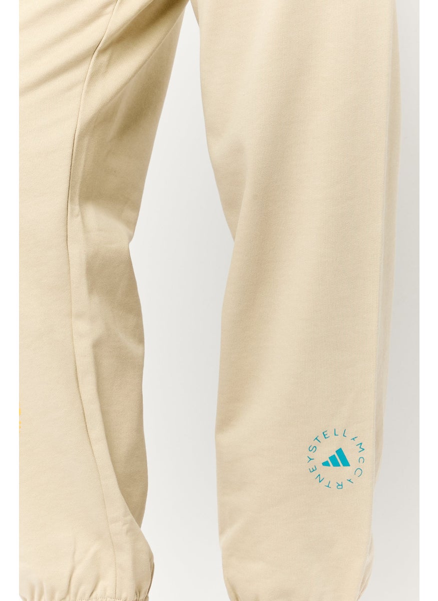 Women Sportswear Fit Brand Logo Training Sweatpants, Khaki