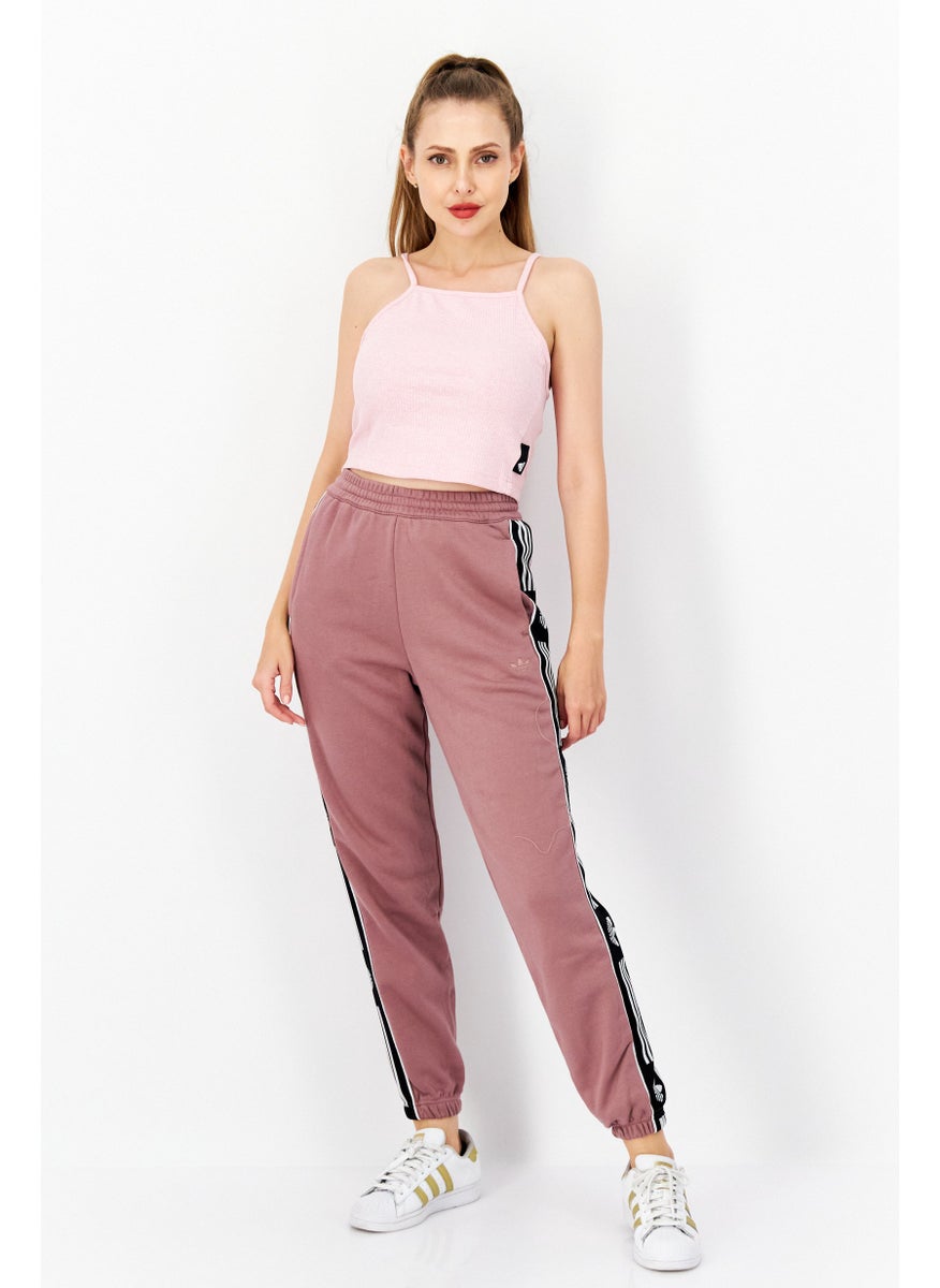 Women Sportswear Fit Running Sweatpants, Mauve