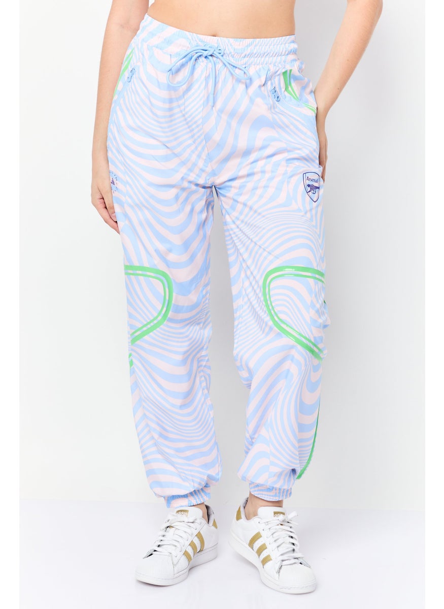 Women Sportswear Fit Running Track Pants, Multicolor