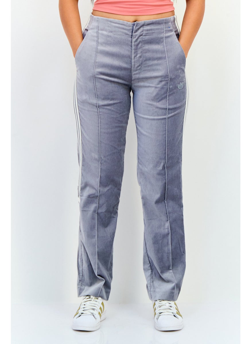 Women Loose Fit Outdoor Wide Leg Pants, Grey