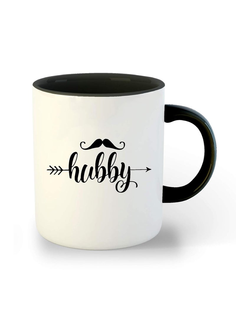 DecorVecor Hubby Wifey Set of 2 Couple Coffee Mug Gift for Husband Wife Anniversary Birthday Valentine Couple 2