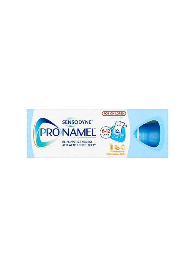 Children Pronamel Toothpaste White 50ml