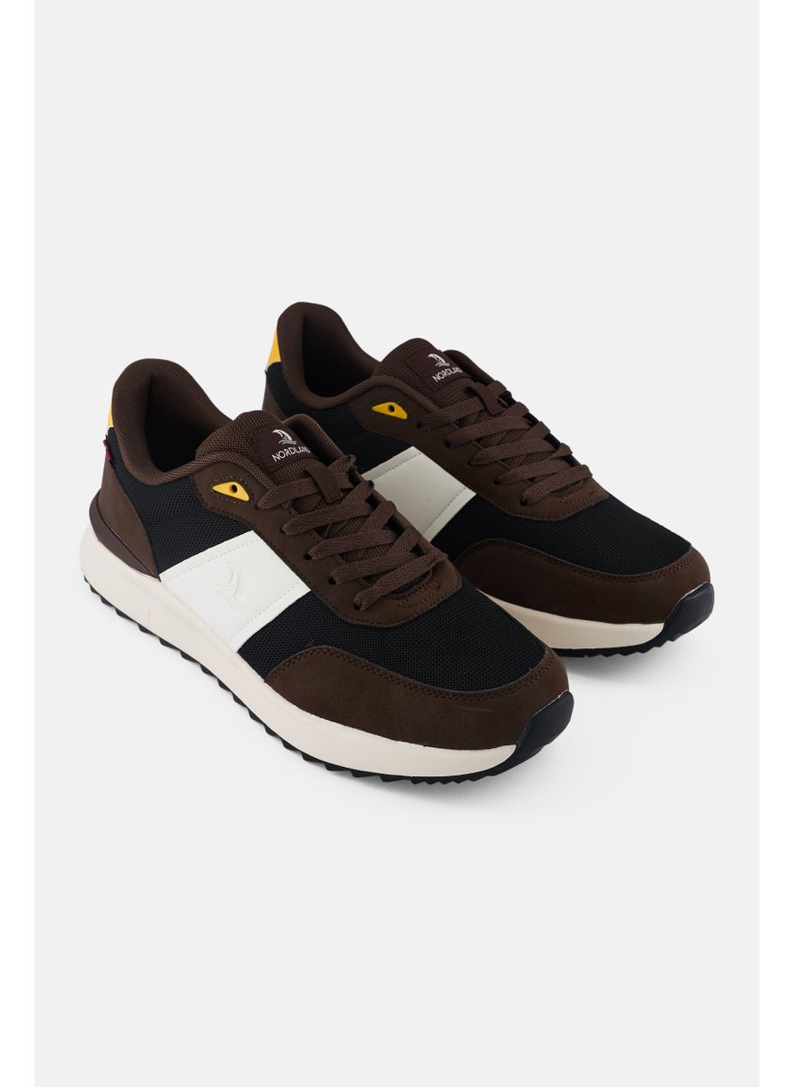 Men Lace Up Casual Shoes, Multicolor