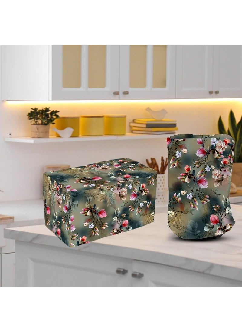 HomeStoreYEP Mixer Grinders Cover and Table Top Wet Grinders Cover total 2 Pcs for All the Types of Mixies and Grinders