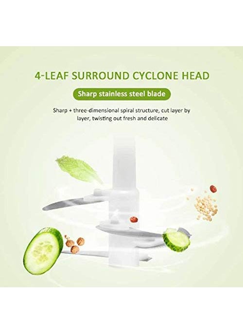VBM ABS Electric Meat Mixer Grinders with Bowl for Heavy Kitchen Food Chopper Mixer Meat Vegetables Onion Slicer Garlic Slicer Dicer Food Processor Electric Chopper with 2L ABS Container