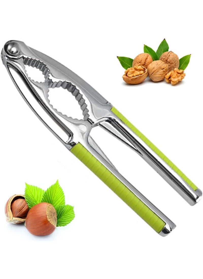 Styxon Walnut Cracker Tools Windspeed Heavy Duty Nut Crackers for Walnuts Pistachio Stainless Steel Walnut Cracker Opener Tool with NonSlip Handle Pack 1
