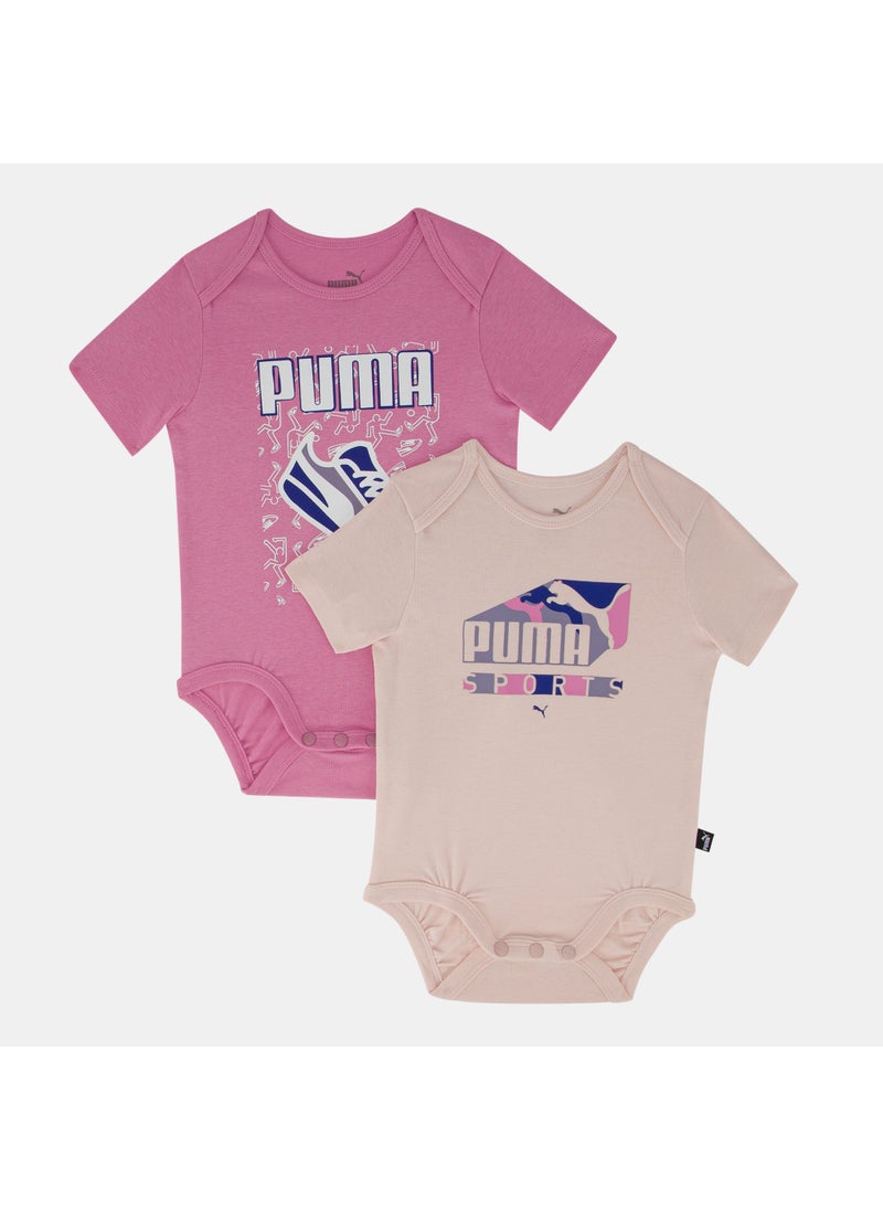 Kids' Minicats Bodysuit (2 Pack)