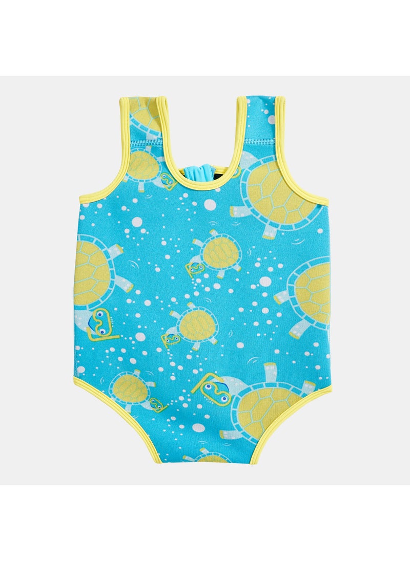 Kids' X Tommy Turtle Baby Wrap Swimming Bodysuit (Baby & Toddler)