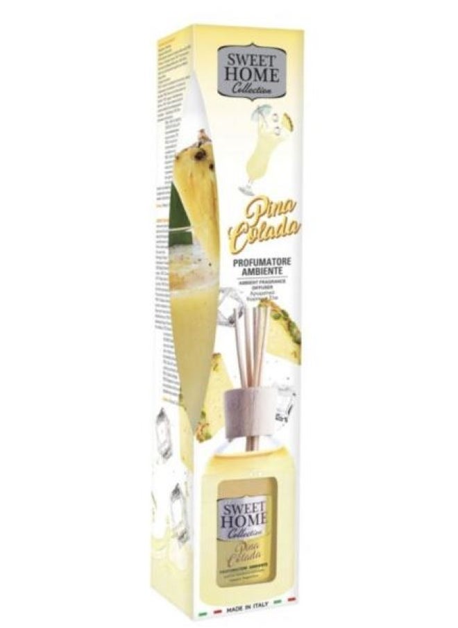 Pina Colada Ambient Fragrance Reed Diffuser Yellow 100 ML