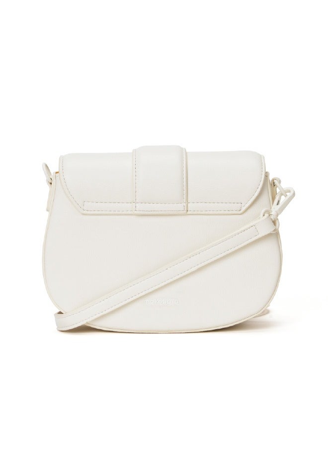 MOKOBARA The Serif Handbag Vegan Leather Top Handle Stylish Women Shoulder Bag Top Handle Purse (Oatmilk)