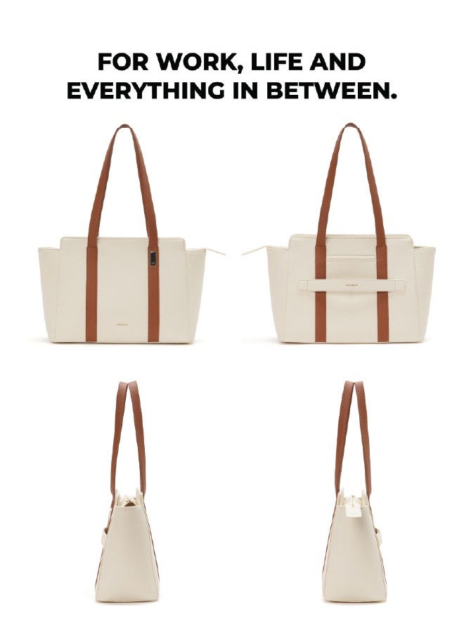 MOKOBARA The Sunflower Tote Bag | Lightweight for Daily use and Work with Luggage Sleeve and 14