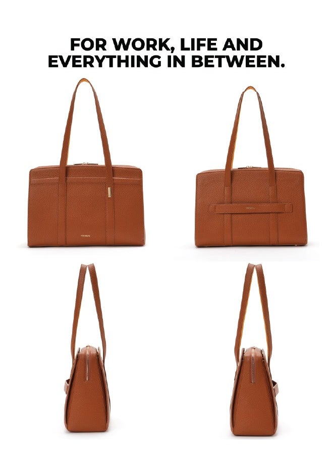 MOKOBARA The Celeste Tote Bag | Lightweight for Daily use and Work with Luggage Sleeve and 14
