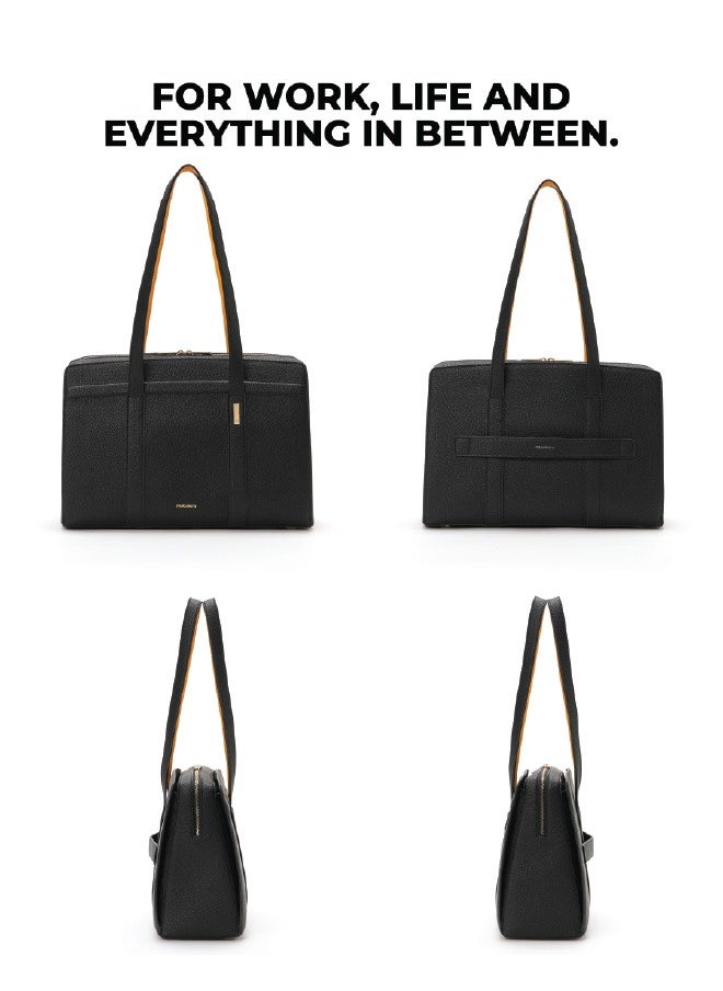 MOKOBARA The Celeste Tote Bag | Lightweight for Daily use and Work with Luggage Sleeve and 14