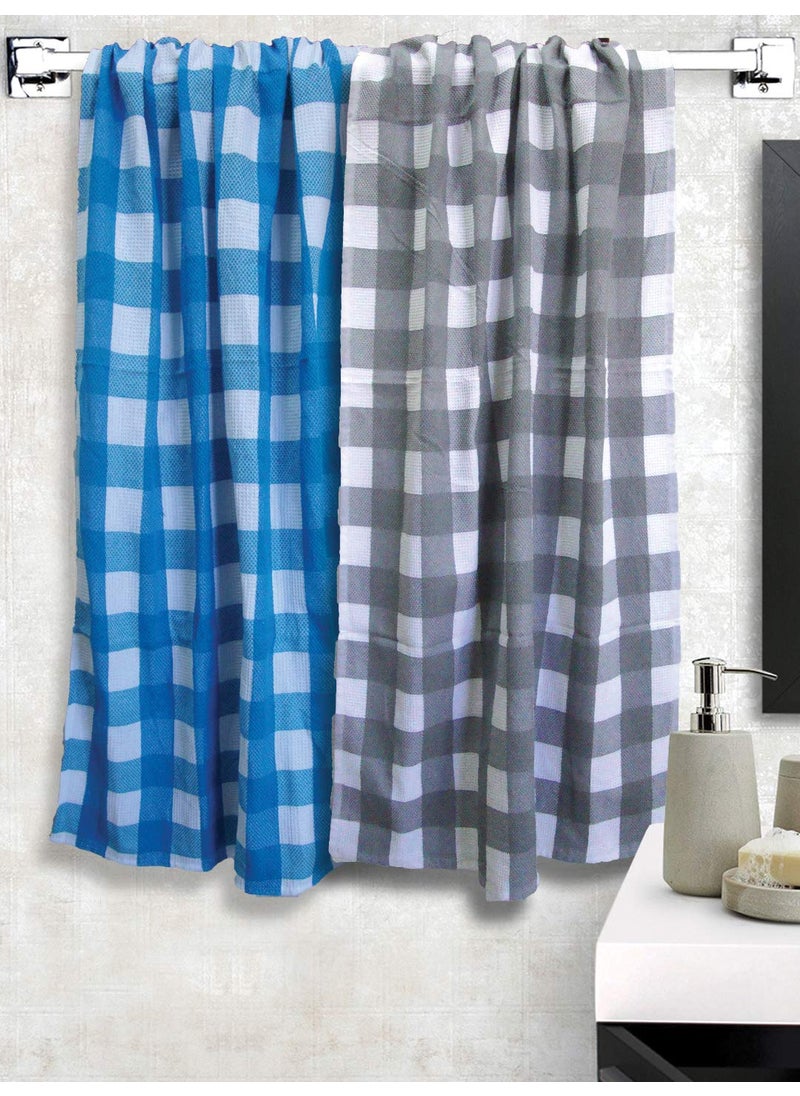 Athom Living Light Weight Cotton Premium Bath Towel 75x150 cm Multi25