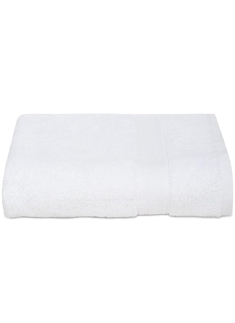 Ambra Linens 500 GSM Highly Absorbent Towel 100 Cotton Soft and Plush All Seasons Use Large Everyday Use Durable 1 Piece of Bath Towel White