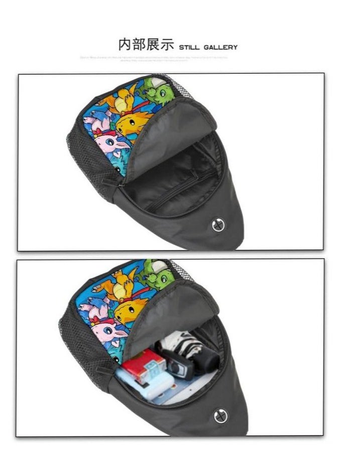 Universal cartoon new three-piece schoolbag - 839
