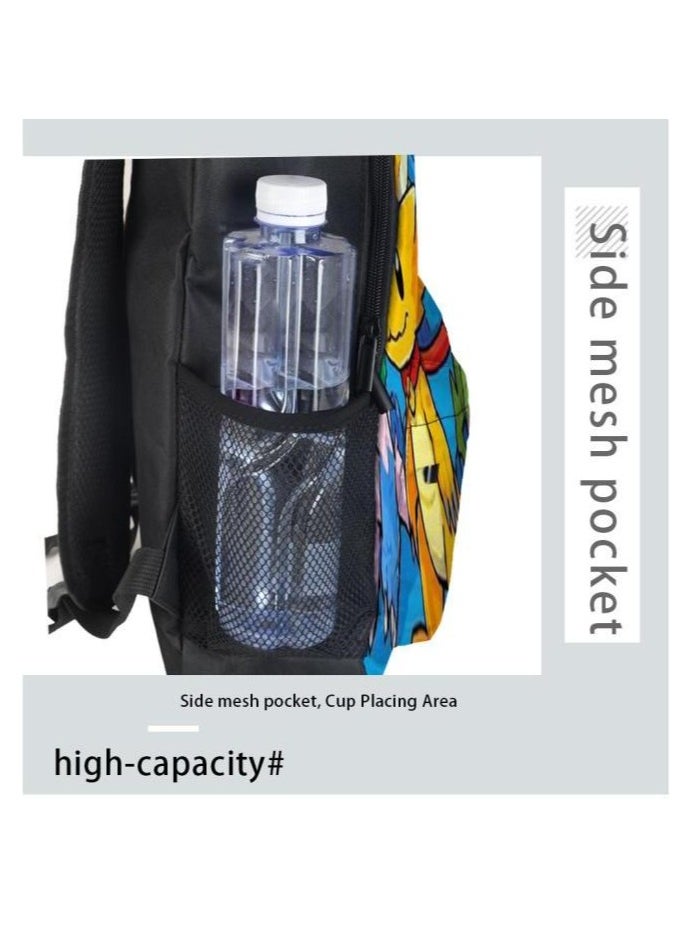 Universal cartoon new three-piece schoolbag - 839