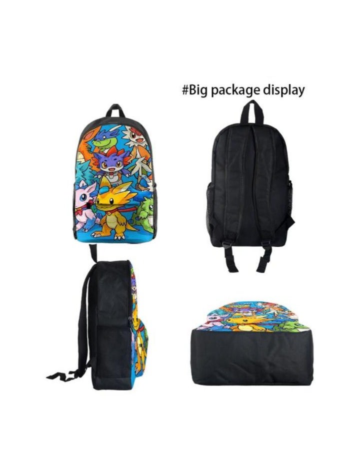 Universal cartoon new three-piece schoolbag - 839