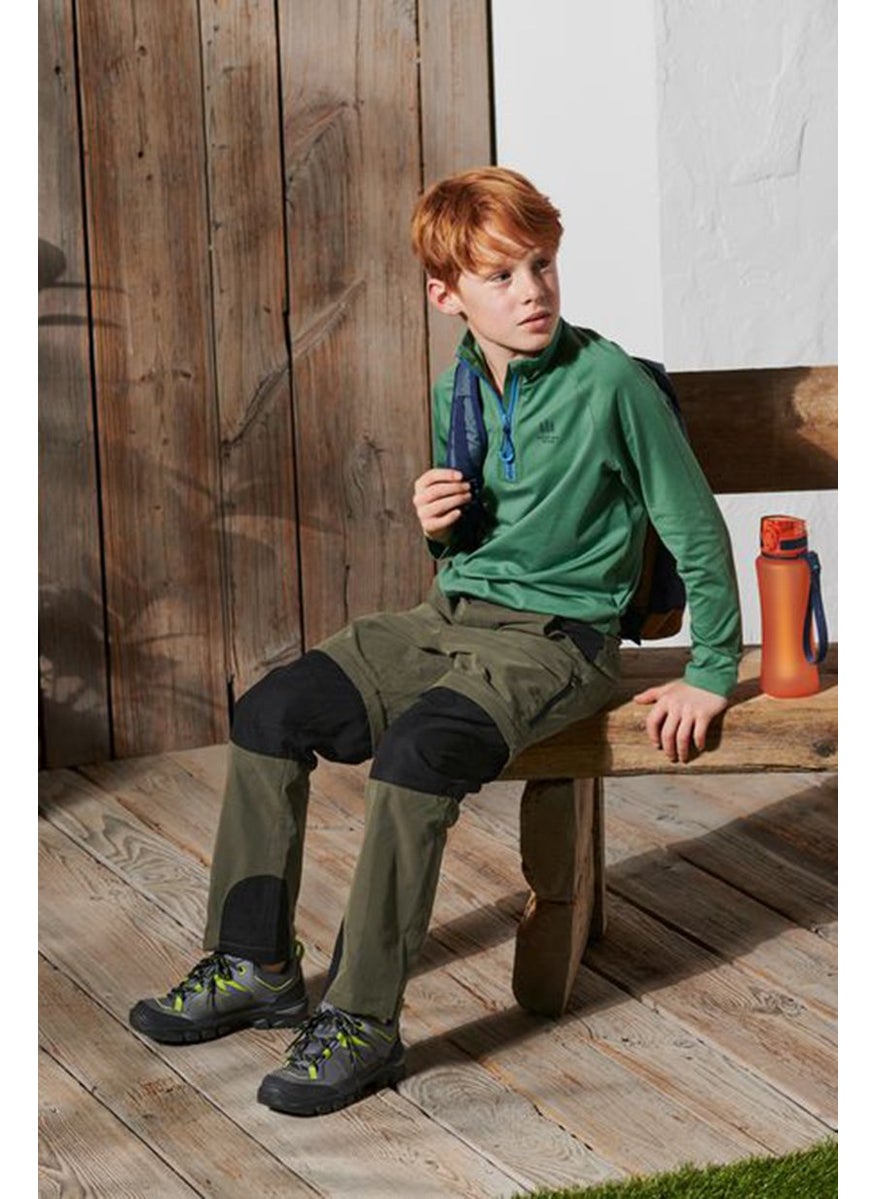 Kids Boy Straight Leg 2,in,1 Functional Trousers, Olive