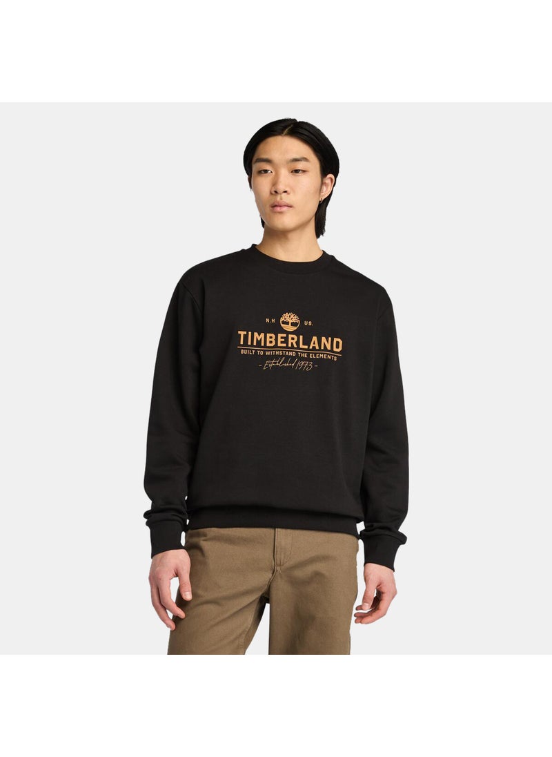 Men's Work Graphic Brushback Sweatshirt