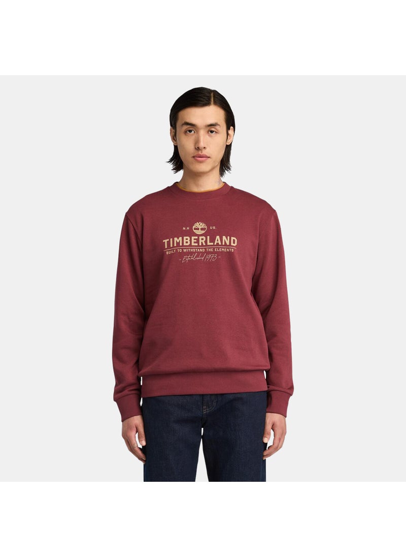 Men's Work Graphic Brushback Sweatshirt