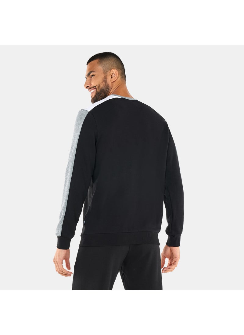 Men's Essentials+ Block Crew Neck Sweatshirt