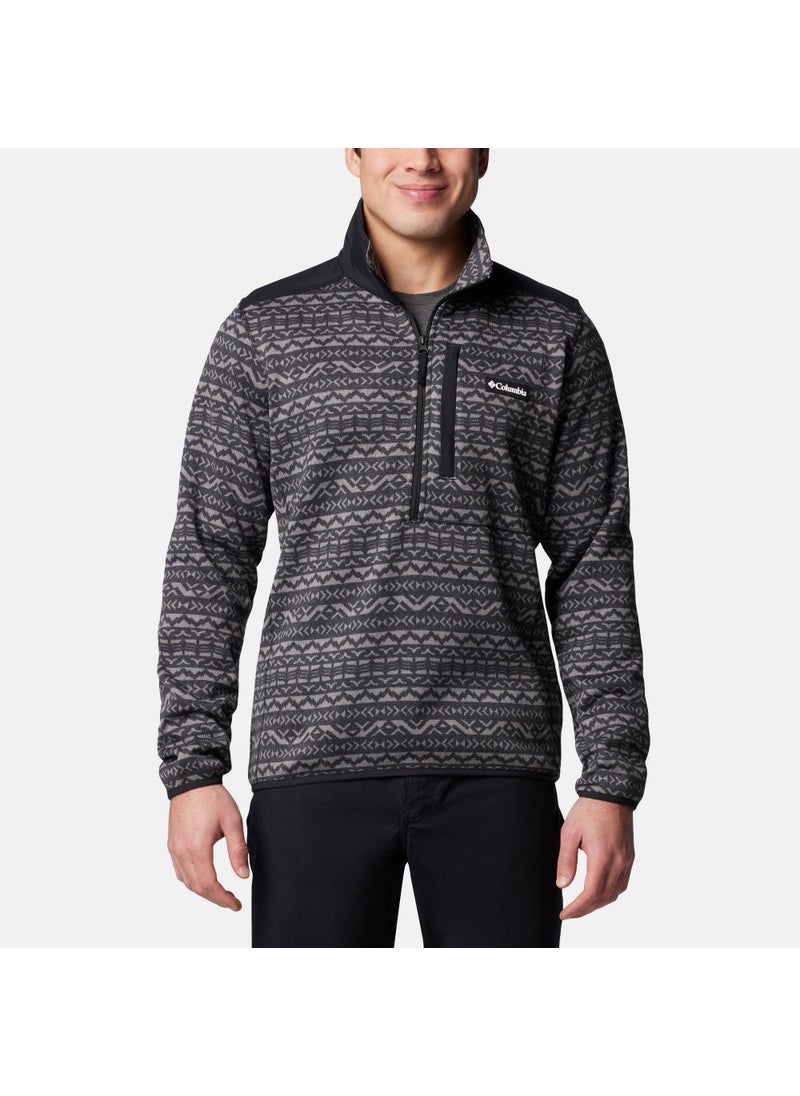 Men's Sweater Weather III Printed Fleece 1/2-Zip Top