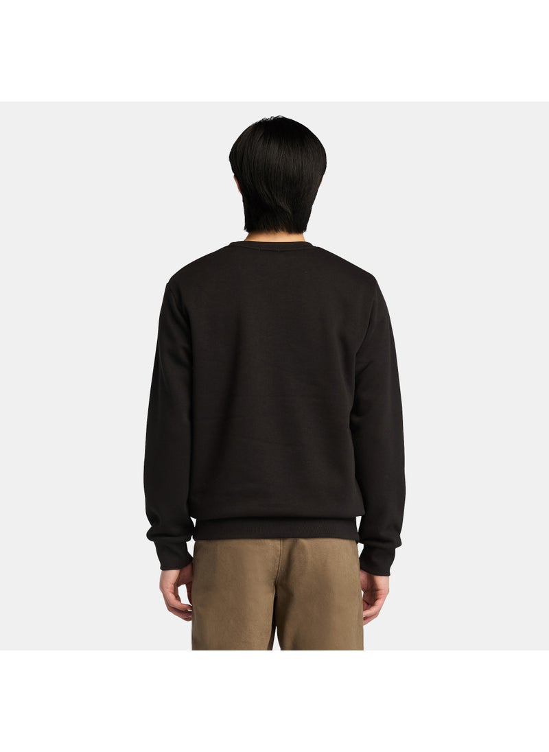 Men's Oyster River Logo Brushback Sweatshirt