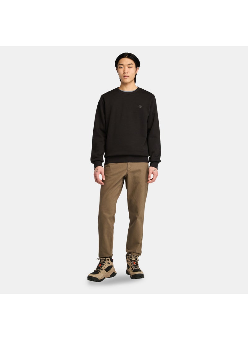Men's Oyster River Logo Brushback Sweatshirt