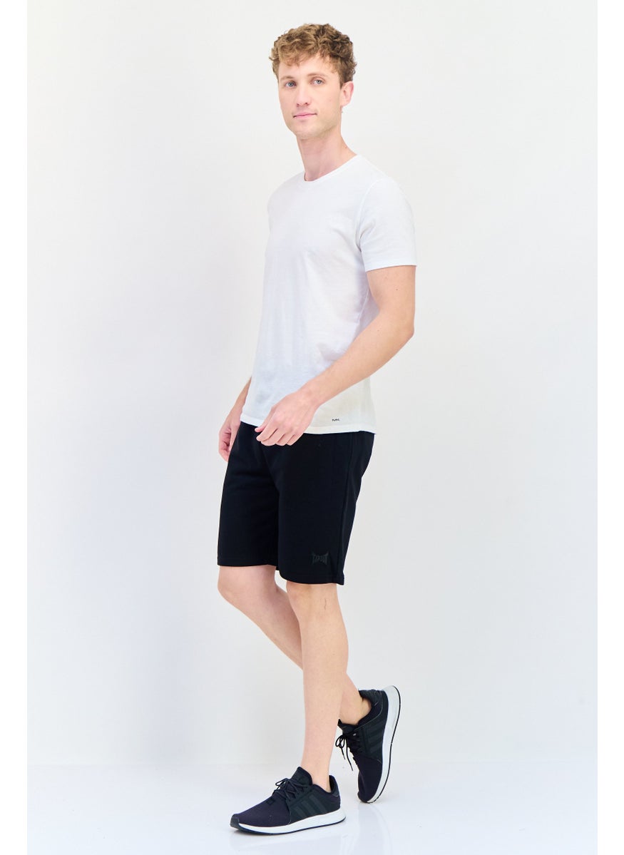 Men Sportswear Fit Training Shorts, Black