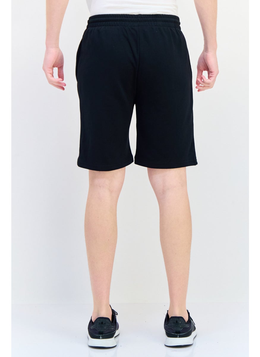 Men Sportswear Fit Training Shorts, Black