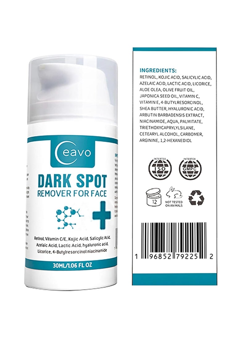 Dark Spot Remover For Face Dark Spot Corrector For Hyperpigmentation Treatment Acne Scar Spot Treatment Fade PostAcne Hyperpigmentation Brown Spots Freckle Melasma Blemish Sun Spots Removal