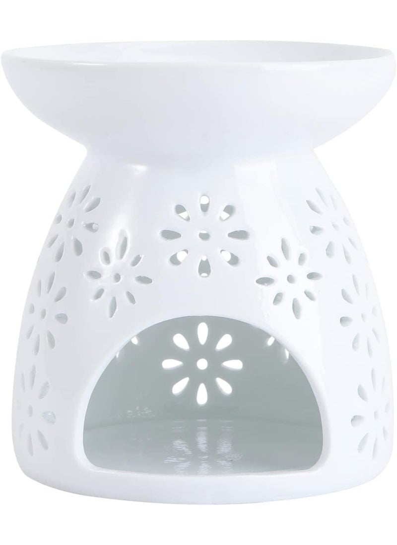 The Decor Affair 1 Pcs Tea Light Holder Essential Oil Burner Candle Aroma Diffuser and Aromatherapy Holder for Revitalizing SPA Retreats Uplifting Yoga Awakenings and Meditative