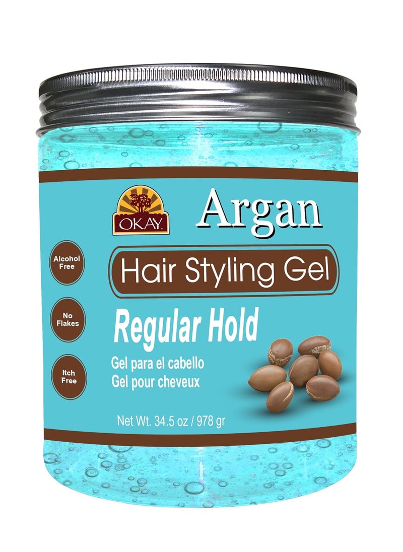 OKAYARGAN HAIR STYLING GEL REGULAR HOLD 345 OZ