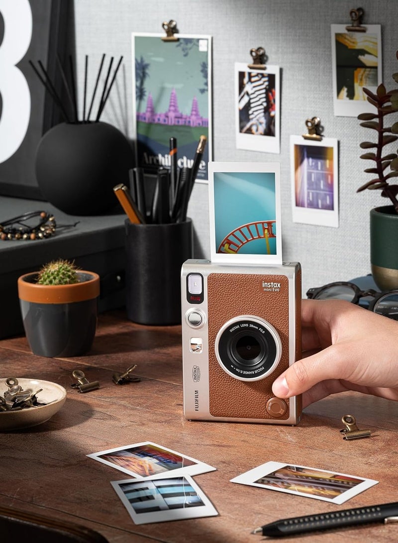 Instax Mini Camera Evo Brown